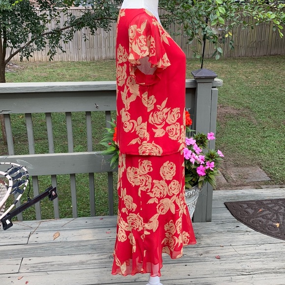 Adrianna Papell Silk - Picture 8 of 14